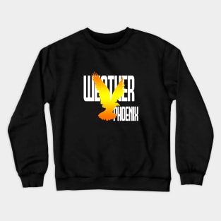 weather phoenix bird Crewneck Sweatshirt